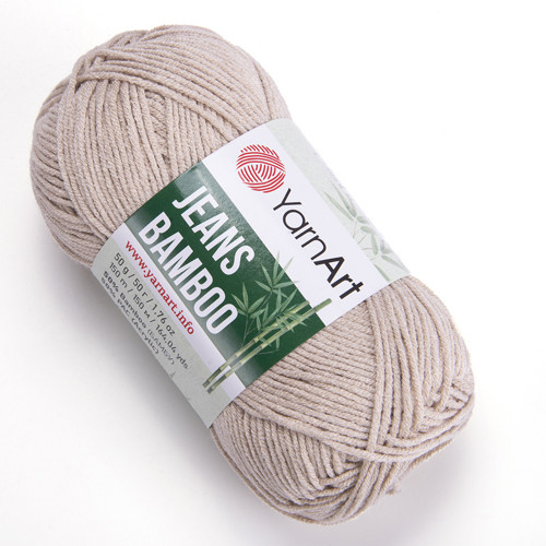 Příze Jeans Bamboo - béžová