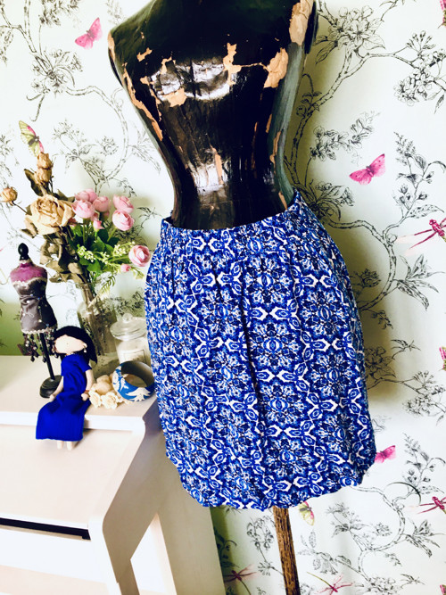 Sukénka modrobílá klasika — foto 1