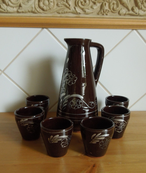 Retro keramická souprava — foto 1