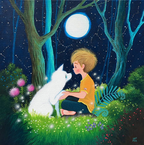 Spřízněné duše - 30x30cm — foto 1