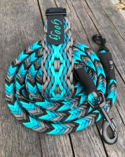 Nastavitelný paracord obojek
