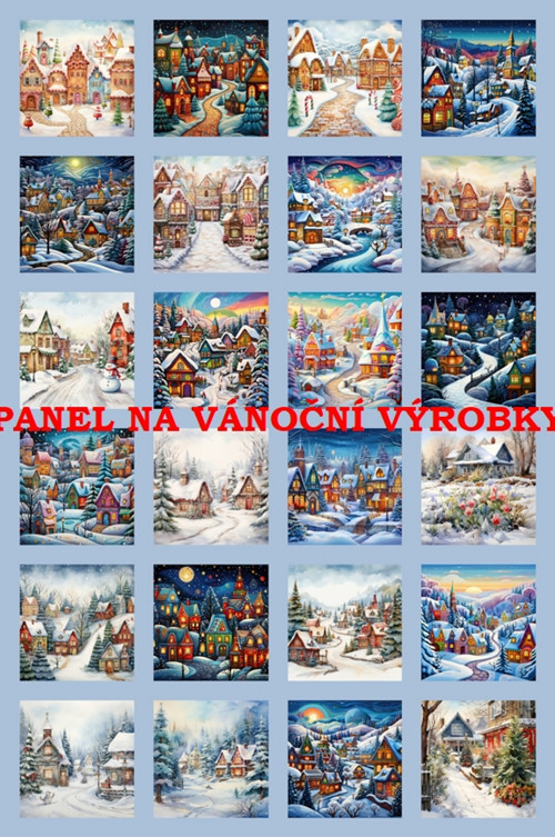 Bavlněný panel 40 x 60 cm