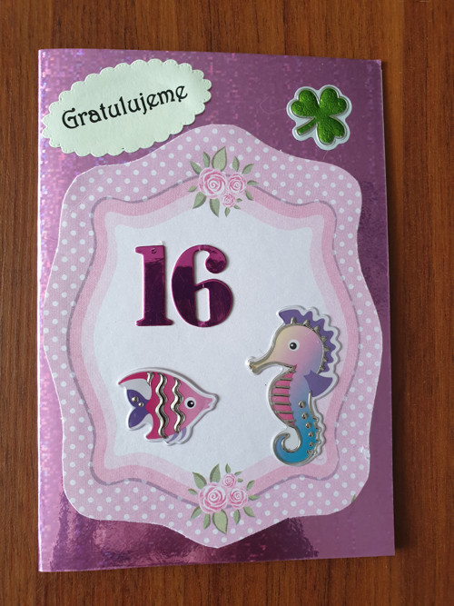 Gratulace k 16 narozeninám — foto 1