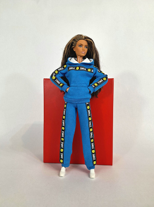 Barbie mikina klokanka s kapucí č-14