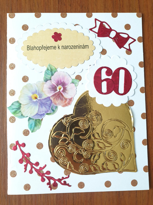 Přání k 60 narozeninám — foto 1