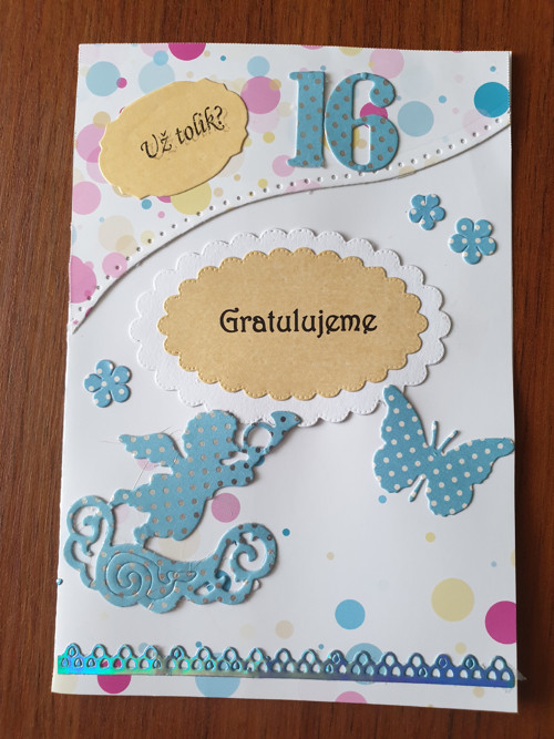 Gratulace k 16 narozeninám