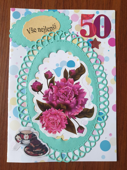 Přání k 50 narozeninám — foto 1