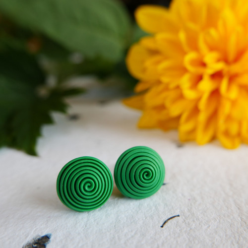 Náušnice Spiral — foto 1