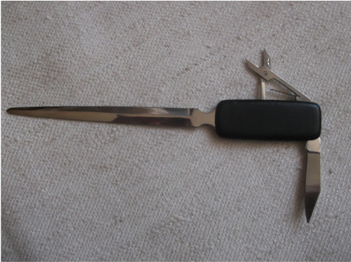 Starý ale nový nůž na otevírání obálek 21 cm