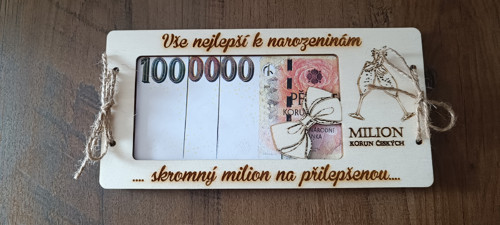 Narozeninové přání milion