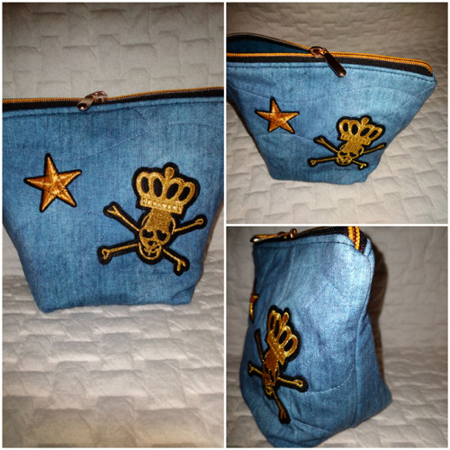 Origo jeans taštička 20x14x10cm