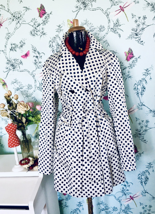 Kabát chic dots — foto 1