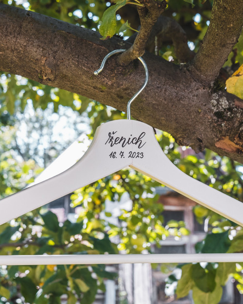 Ramínko bílé - ženich — foto 1