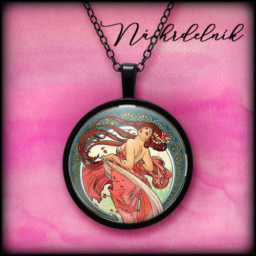 NÁHRDELNÍK - Alfons Mucha (15) — foto 1