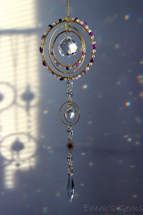Suncatcher/Lapač Slunce Kaia Ametyst — foto 1