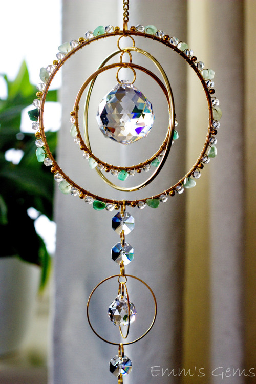 Suncatcher/Lapač Slunce Kaia Aventurín