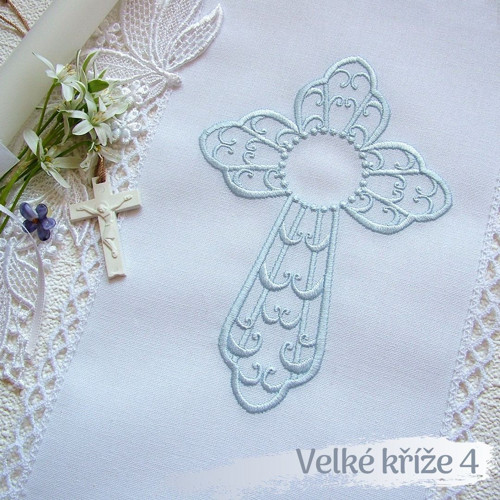 Vyšívací vzory - Velké kříže 4