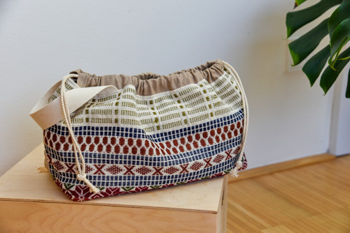 Taštička na projekty - project bag - Guatemala I