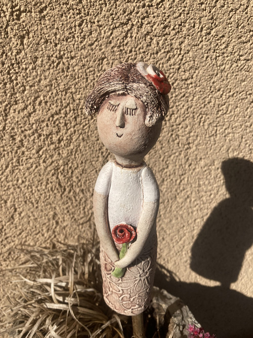 Dáma s růží — foto 1