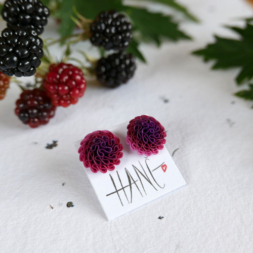 Náušnice Blackberry