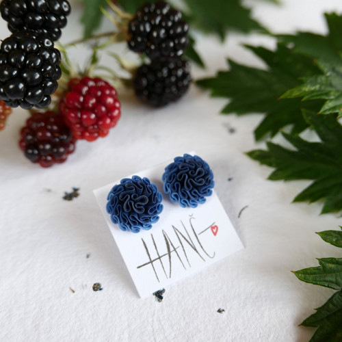 Náušnice Navy — foto 1