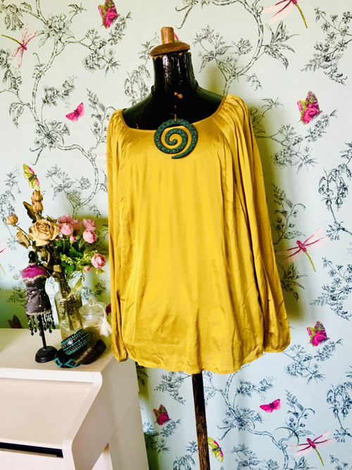 Halenka boho kurkuma — foto 1