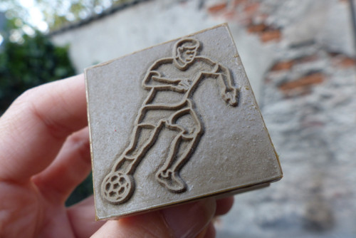 Fotbal...staré tiskátko, razítko — foto 1