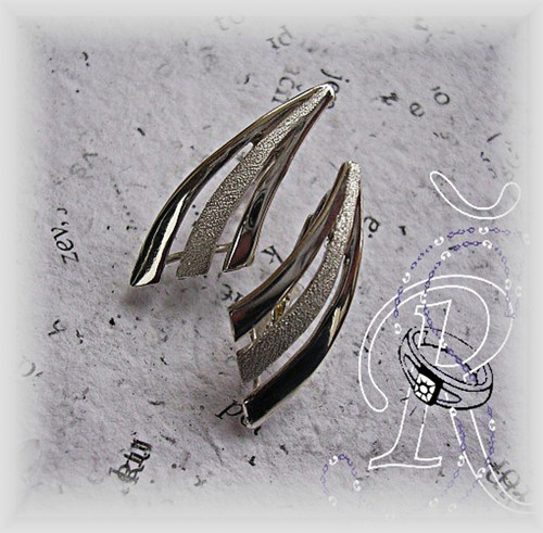 VĚJÍŘE ...Ag LESK + MAT + RHODIUM — foto 1