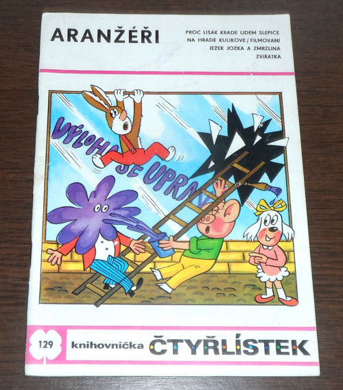 Časopis ČTYŘLÍSTEK Aranžéři, 129 / 1985