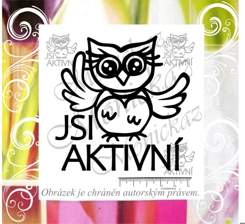Jsi aktivní sova 1237. Razítko. — foto 1