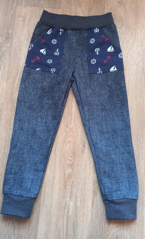 Tepláky jeans ,velikost 74-104