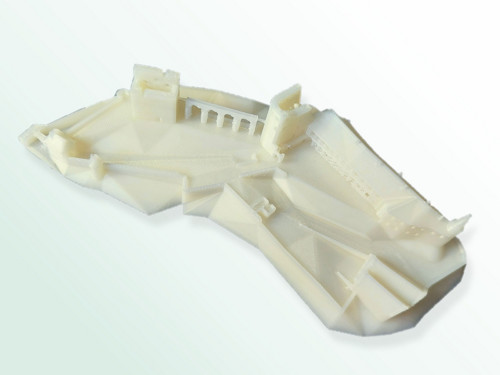 Model hradu Velhartice vytvořený 3D tiskem