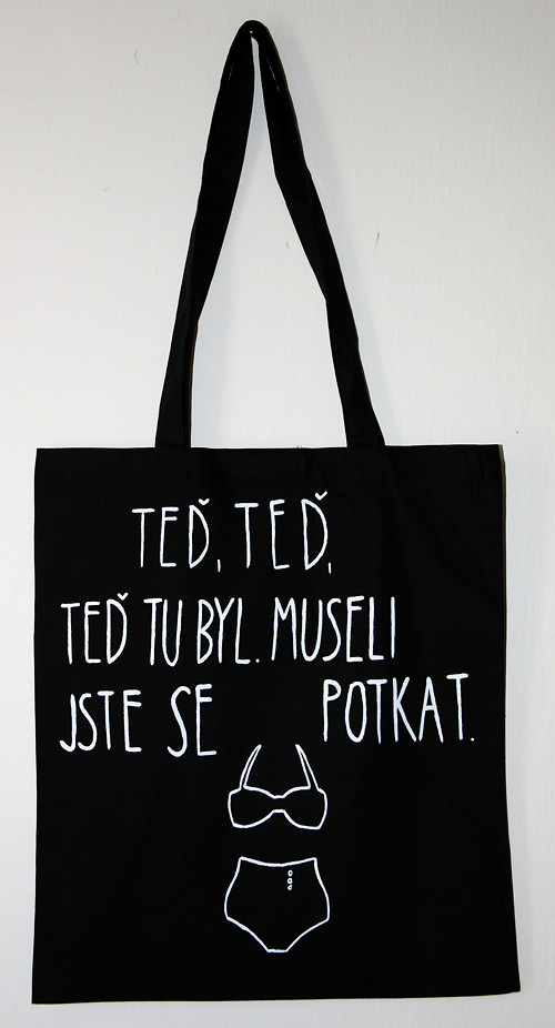 Pevná plátěná taška - teď tu byl! — foto 1