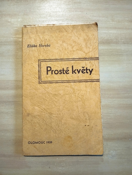 Vintage Prosté květy Eliška Horská