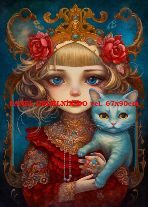 Bavlněný panel - varianty velikostí / 11x15 cm