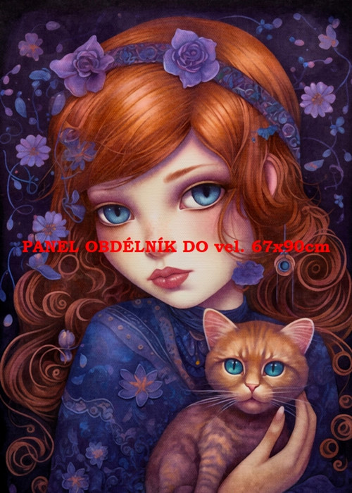 Bavlněný panel - varianty velikostí / 11x15 cm