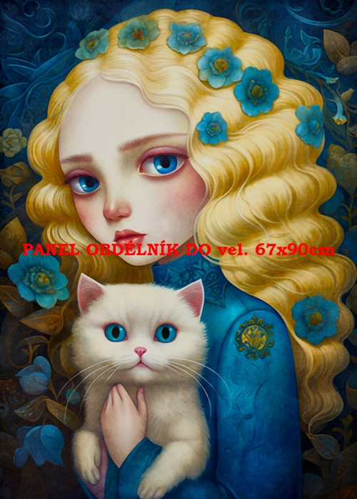 Bavlněný panel - varianty velikostí / 11x15 cm