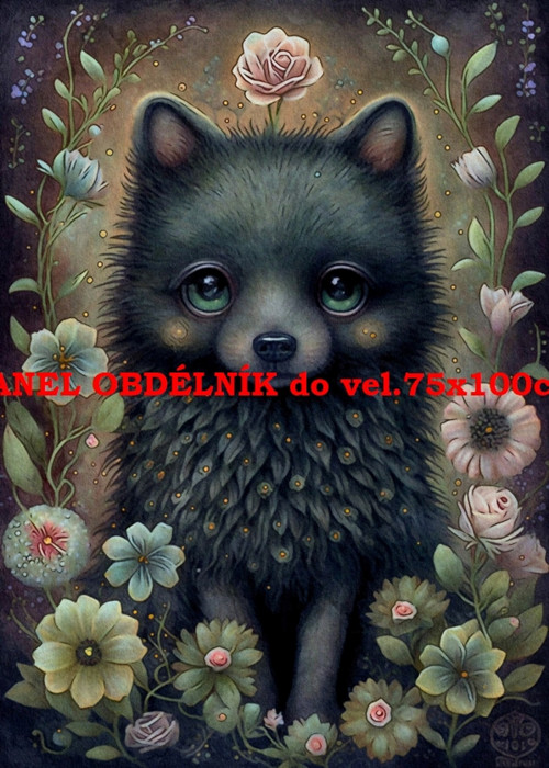 Bavlněný panel 11x15 cm skladem