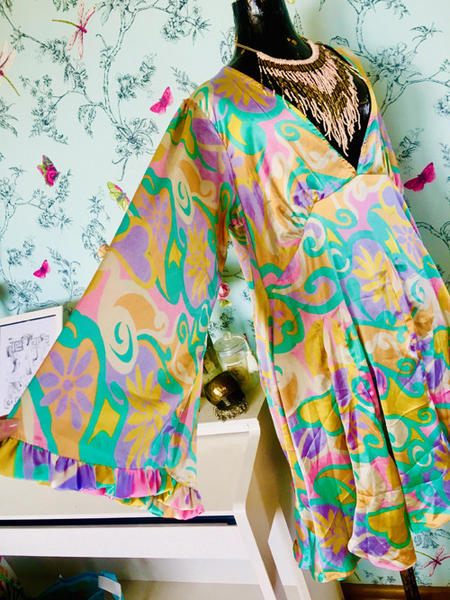 Šaty boho hippie originál — foto 1