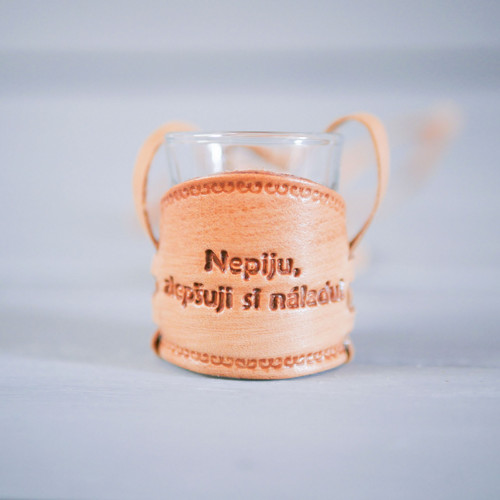 Odlivka na krk 2 cl - Nepiju, zlepšuji si náladu!