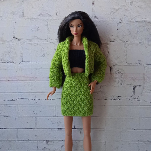 Barbie, FR, Integrity - kabátek, sukně, top — foto 1