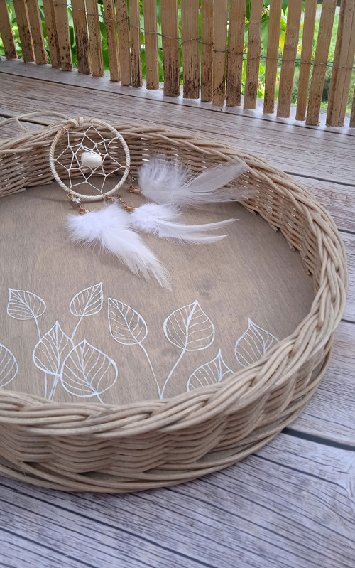 Podnos ø 25 cm Lístečky — foto 1