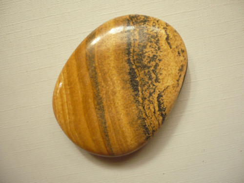 Placka - jaspis obrázkový 48 mm, č.695f