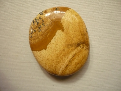 Placka - jaspis obrázkový 41 mm, č.450f