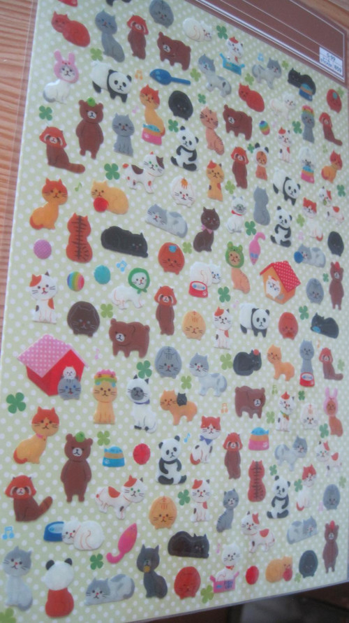 Rostomilé 3D Samolepky z Japonska :-) — foto 1