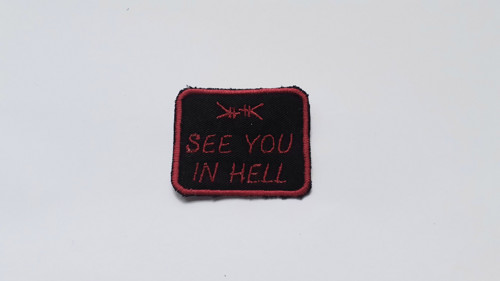 Nášivka See you in hell