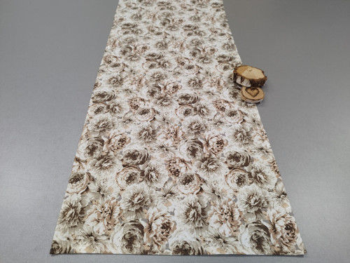 Šerpa 40*140cm HNĚDÉ RŮŽE