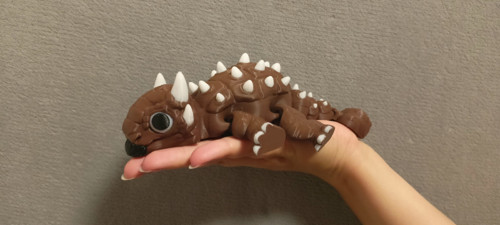 Flexi Ankylosaurus Bumpy - 18 cm - 3D tisk — foto 1