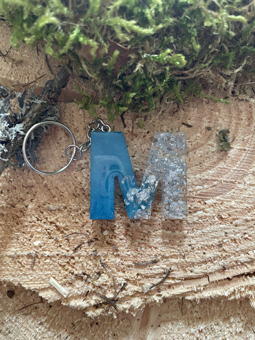 Klíčenka písmenko M — foto 1