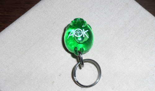 Reklamní PŘÍVĚSEK na klíče • AOK